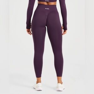 AYBL Power Seamless Grape Women's Purple High-Waisted Leggings